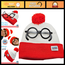 Where's Waldo Costume Glasses - Fun Novelty Accessory for Parties Events