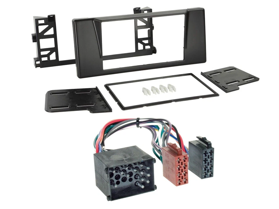 JVC USB Bluetooth MP3 DAB 2DIN Autoradio für BMW 5er (E39) X5 Rundpin - Bild 3 von 4