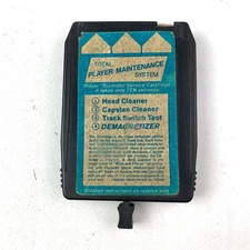 Recoton Total Player Maintenance System 8-Track Tape Cartridge Cleaner