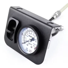 Air Control Switch Manual Paddle Valve with 180 PSI Gauge for Air Suspension Kit