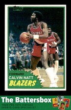 1981 Topps West #85 Calvin Natt   NM/NM+ X3739435