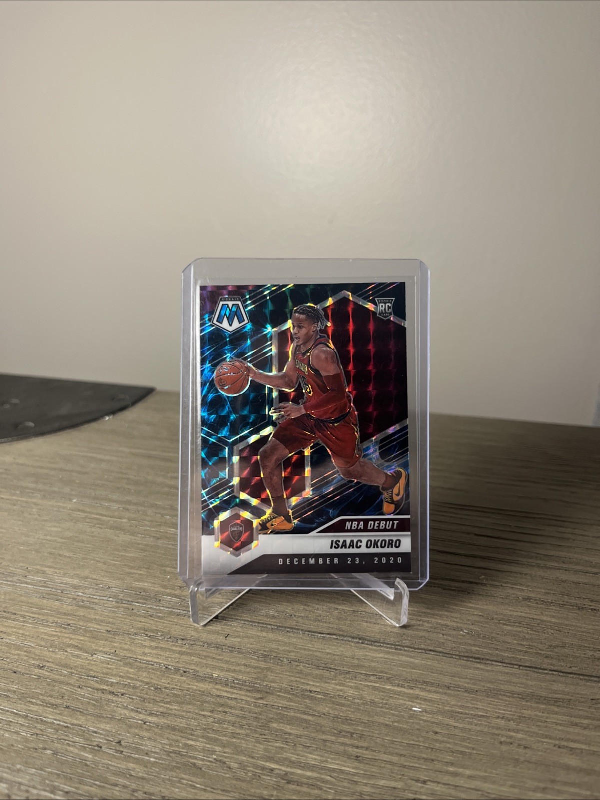 2020-21 Panini Mosaic - NBA Debut Isaac Okoro #271 Genesis Mosaic Prizm (RC)