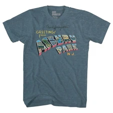 Men's Bruce Springsteen Asbury Park T-shirt Small Heather