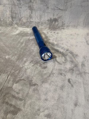 Original MAG-LITE LARGE 3D Cell MAGLITE 12  RARE Blue Flashlight Made In USA
