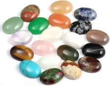 CAB Cabochon Beads Natural Stones Beads for Jewelry Making Natural Stone Oval Ra