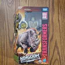 Transformers Kingdom RHINOX War for Cybertron Voyager 