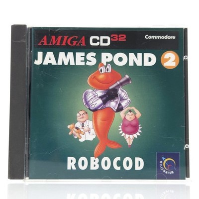 Commodore Amiga CD32: James Pond 2 Robocod - JEWEL CASE OVP (CBM CD-ROM PAL)