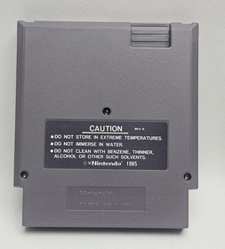 Dynowarz Nintendo NES Game Cartridge Instruction Manual