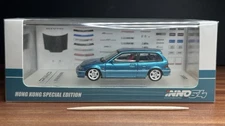 Inno64 1/64 Scale Honda Civic EF9 SiR Metallic Green IN64-EF9-GRTS **VERY RARE