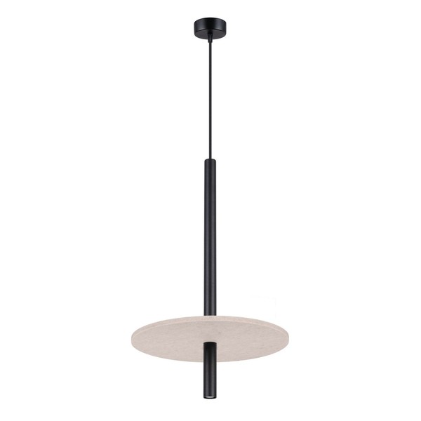 HäNgelampe Filz Beige G9 KüChe Esszimmer Esstisch L:30 Cm Esstisch Pendelleuchte-image