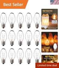 Wax Warmer Bulbs - 15W C7 Replacement Bulbs for Scentsy Wax Melt Warmer, Hima...