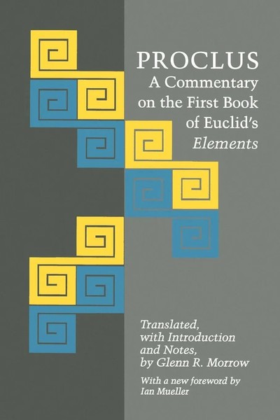 Proclus A Commentary On The First Book Of Euclid's Elements Proclus Taschenbuch-image