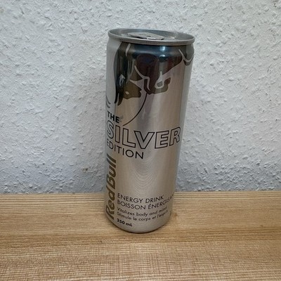 Red Bull Silver Edition Canada EMPTY Lime Energy Rare Old Can Collection Limited