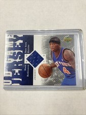 2007-08 Upper Deck Nate Robinson Game Jersey GJ-NR Rare Blue Jersey