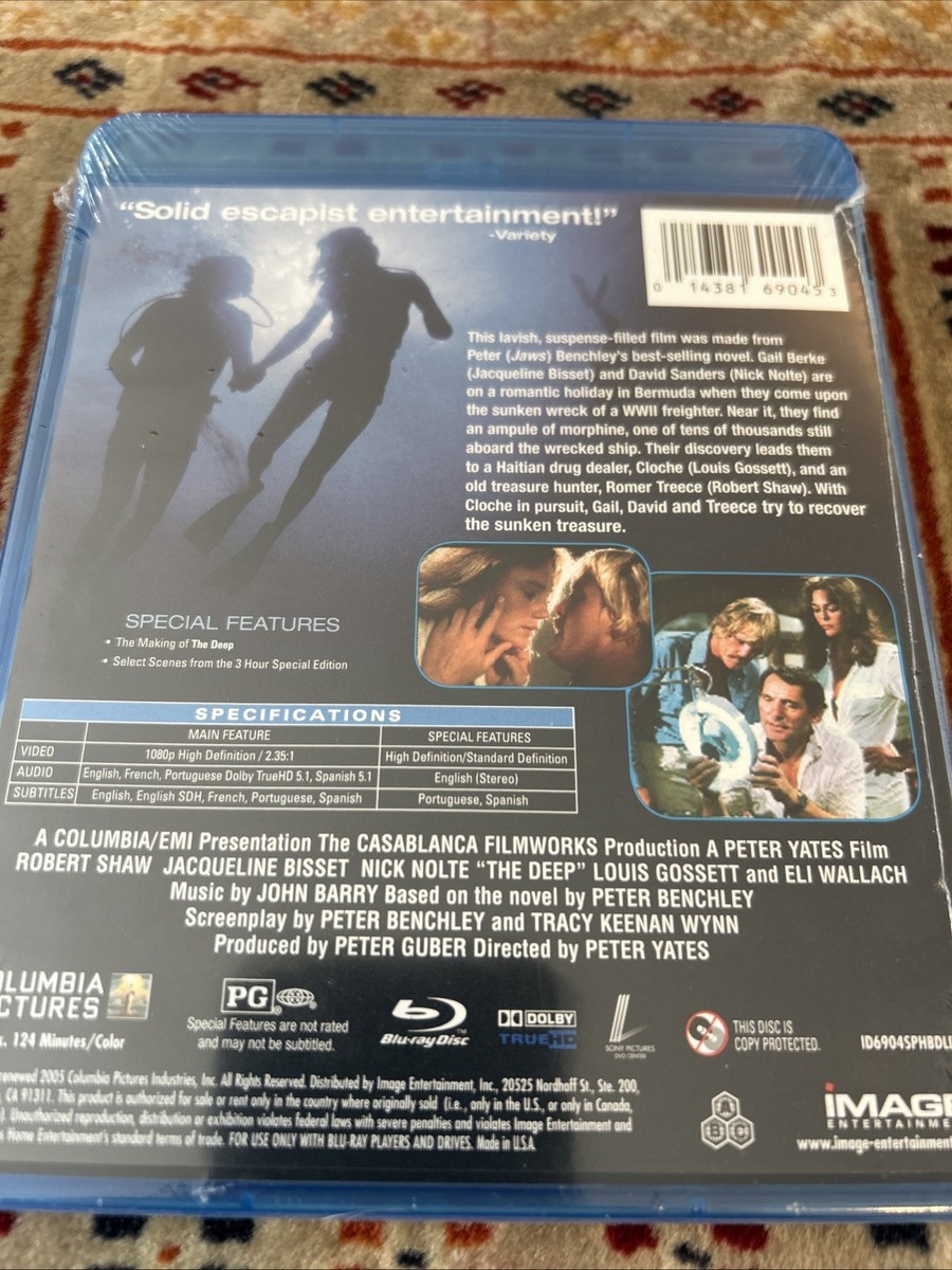 ザ・ディープ('77米) 廃盤　blu-ray ザ・ディープ('77米) ブルーレイ 廃盤 - メルカリ