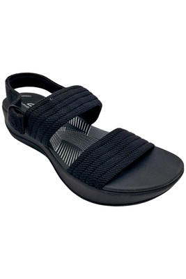Clarks Cloudsteppers Women's Sandals Arla Full Black