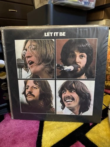 The Beatles Let It Be Vinyl Record LP Btl 1013 Mono Apple XEX-773 774