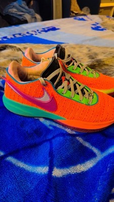 Nike LeBron XX 20 Chosen 1 Total Orange DJ5423-800 Men s Size 8.5 no box