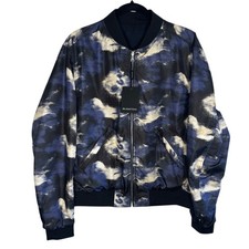 $399 BUGATCHI Reversible Bomber Jacket Size M...