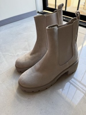 Steve Madden Women's Haylan Ankle Boot Gray Faux Suede Size 8.5