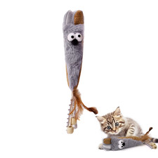 Electric Interactive Mouse Cat Toys Funny Plush Toy Smart Pet Interactive Moveme