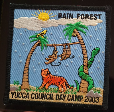 BSA Yucca Council - Cub Scout Day Camp 2003 - Tiger Monkeys - Rain Forest