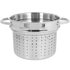 ANDREA FONTEBASSO CESTELLO CUOCIPASTA Ø 22 CM IN ACCIAIO INOX - LUXURY DESIGN
