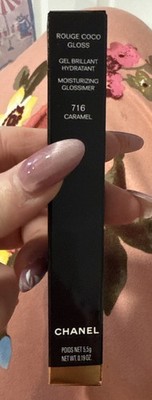 Chanel Rouge Coco Gloss 716 Caramel Nib