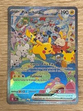 Pokémon Pikachu ex 149/128 SV 151 Full Art Olografico PV 190 ITA