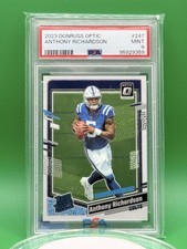 2023 Panini Donruss Optic - Rated Rookie Anthony Richardson #247 (RC)