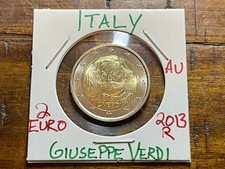 Italy 🇮🇹 2013 AU Commemorative €2 Euro Bi-Metallic (Giuseppe Verdi)