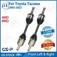 Oe Front Pair Left Right Cv Axle Shaft Set For 2005-23 Toyota Tacoma 4runner 4wd