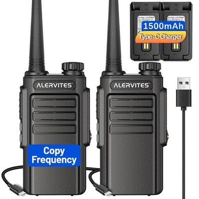 Walkie Talkies Long Range for Adults,Rechargeable UHF Handheld Strong Encrypt...