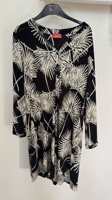 STEGMANN Hamburg Koffer Kleid Gr. 40, Schwarz, Beige, wie Neu
