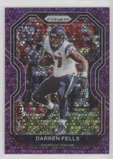 2020 Panini Prizm No Huddle Purple Prizm 19/35 Darren Fells #78 3c7