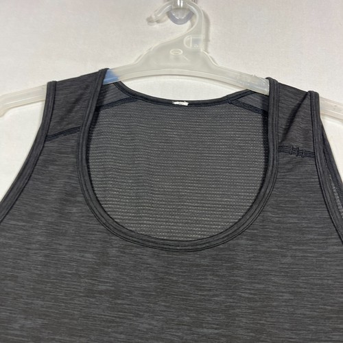 Lululemon Black Lightweight Running Training Gym Singlet Tank Mens 2XL XXL - Picture 3 of 12