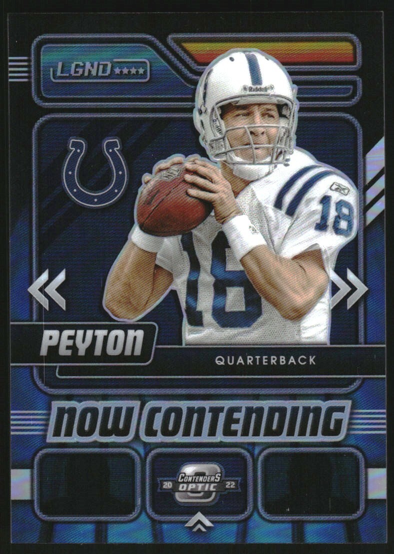 2022 Panini Contenders Optic Now Contending #33 Peyton Manning
