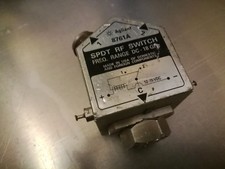 HP 8761A SPDT RF Switch DC-18 GHz / 12-15VDC with Option # 103, 203, 303