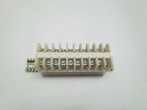 A-B Allen Bradley 1492 Style CA Terminal Blocks on Rail 10pc - Picture 7 of 9