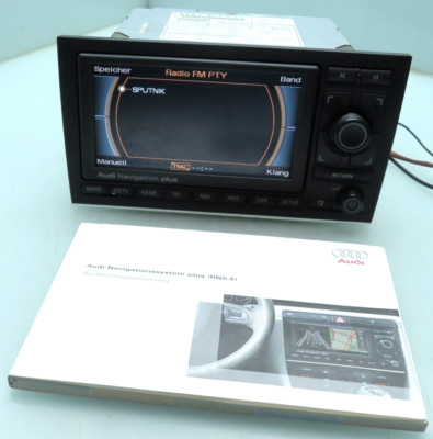 AUDI A4 8E B7 / NAVIGATION plus RNS-E / RADIO NAVIGATIONSSYSTEM + CODE (BL4)