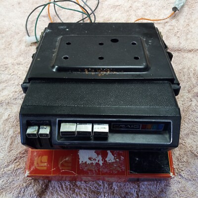 Vintage Craig 3144A Under-Dash Eight Track Stereo Tape