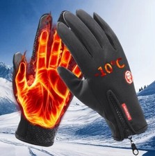 mens winter warm, windproof warm, touchscreen useable, spandex gloves