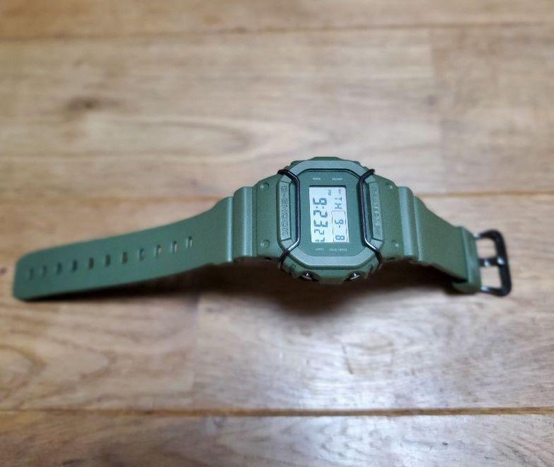 MIHARA YASUHIRO CASIO G-Shock Wristwatch LIMITED Green DW-5600VT 3229 JAPAN  USED