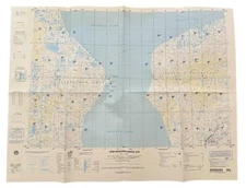 NIMA Military Joint Operations Graphic JOG AIR Map of MYS-KAMENNYY, RUSSIA