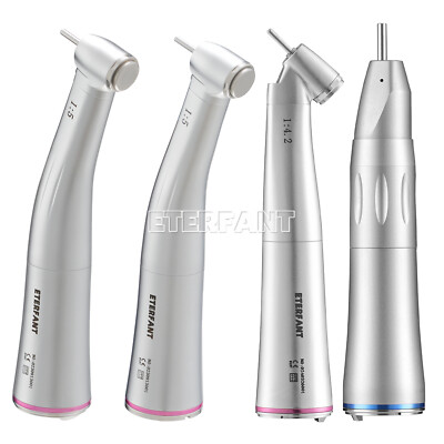 ETERFANT Dental 1:1/1:4.2/1:5 LED Fiber Optic Contra Angle Increasing Handpiece 
