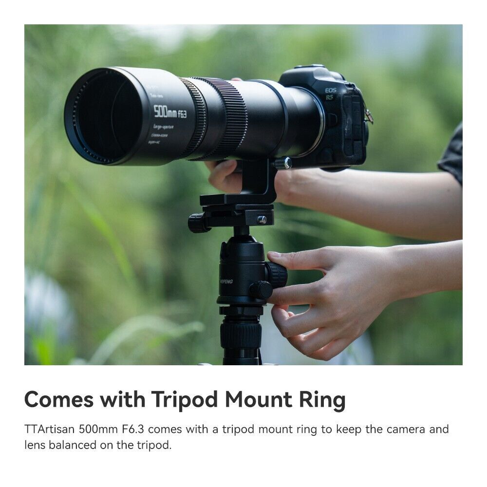 TTArtisan 500mm F6.3 Full Frame Telephoto Lens for Fujifilm Fuji X