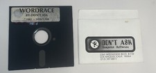 Word Race Floppy Disk 1982 5.25" Don t Ask