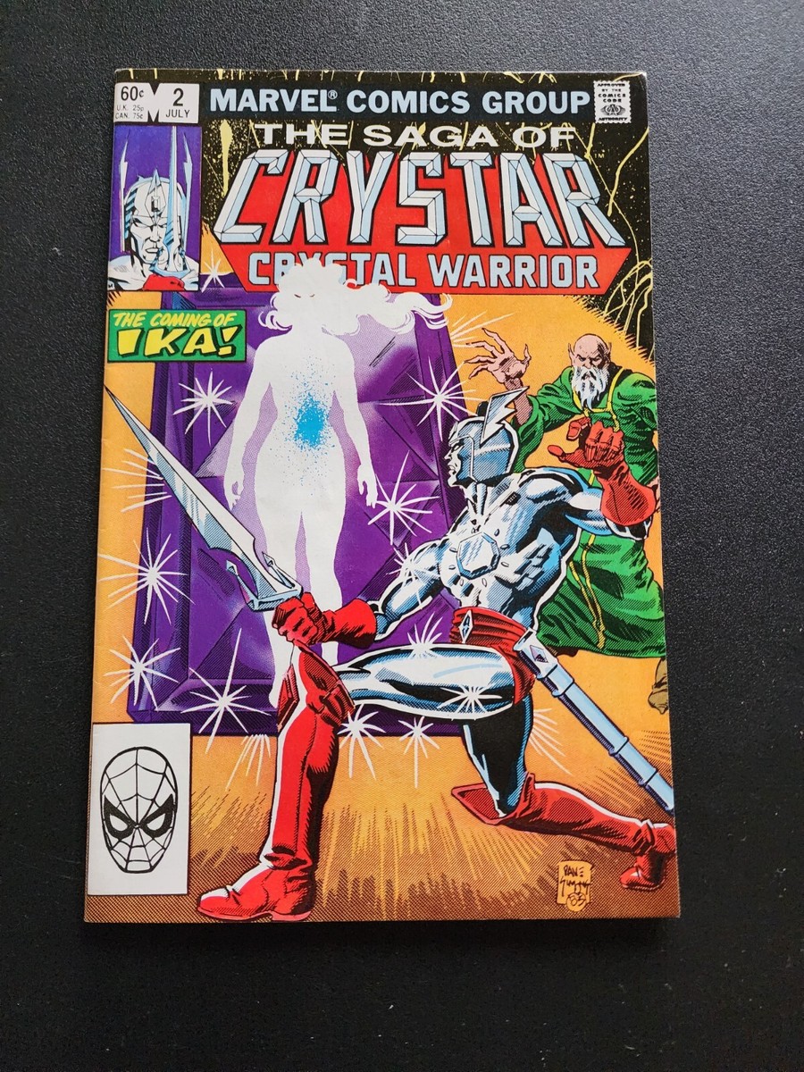 Marvel Comics The Saga of Crystar Crystal Warrior #2 July 1983