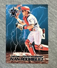 *2000 Vanguard High Voltage #36 All-Star Game Atlanta GA Embossed Ivan Rodriguez