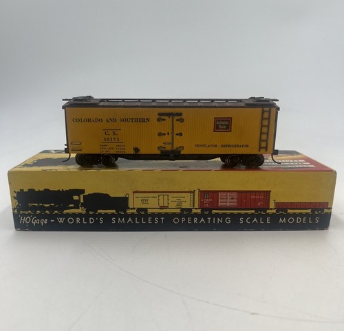 Tren a escala Ho Varney 50171 Silver Streak 42 ft C&S Burlington Route Reefer kadee | Zustand: Used
